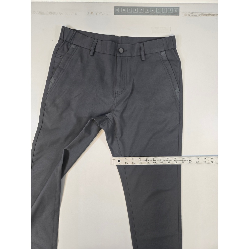 Jack Archer Jetsetter Tech Pants Charcoal Grey Mens 31 x 30 Travel Chino Golf - Picture 7 of 10